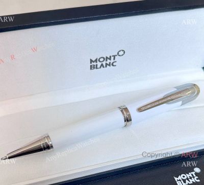 High Quality Replica Mont Blanc Enzo Ferrari Ballpoint Pen White Resin